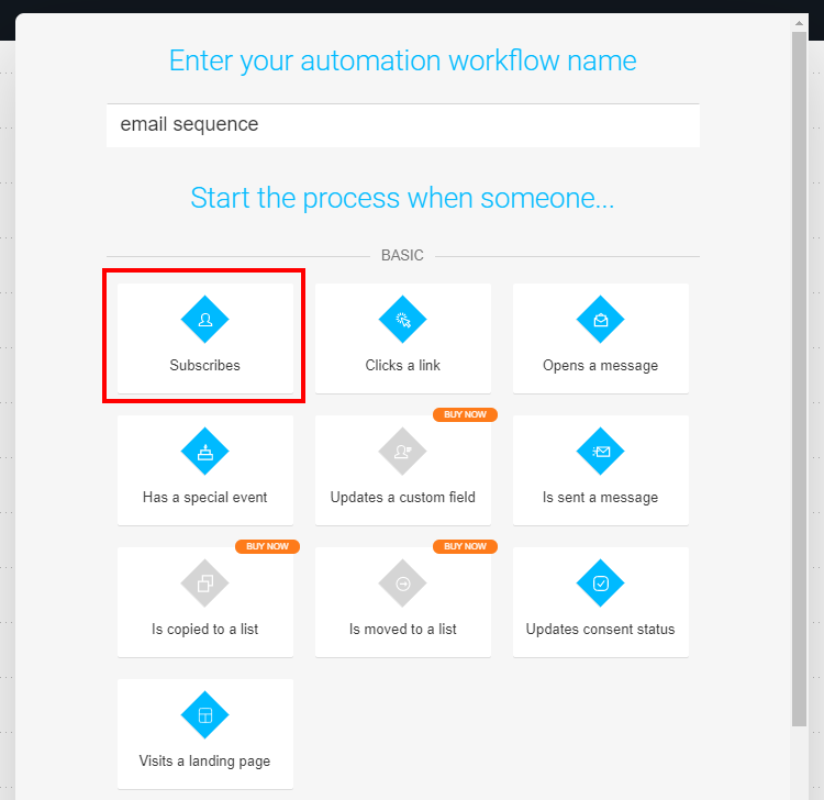 automation workflow name